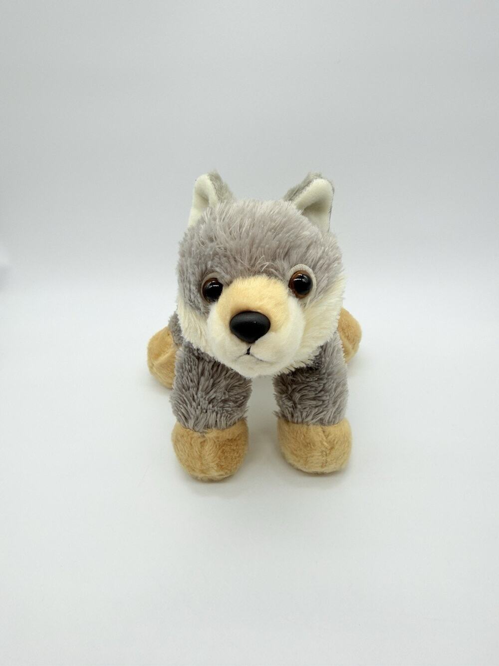 Aurora World Yellowstone National Park Wolf Pup Plush Stuffed Animal Toy 10"